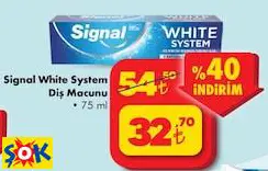 SİGNAL WHİTE SYSTEM DİŞ MACUNU 75 ML